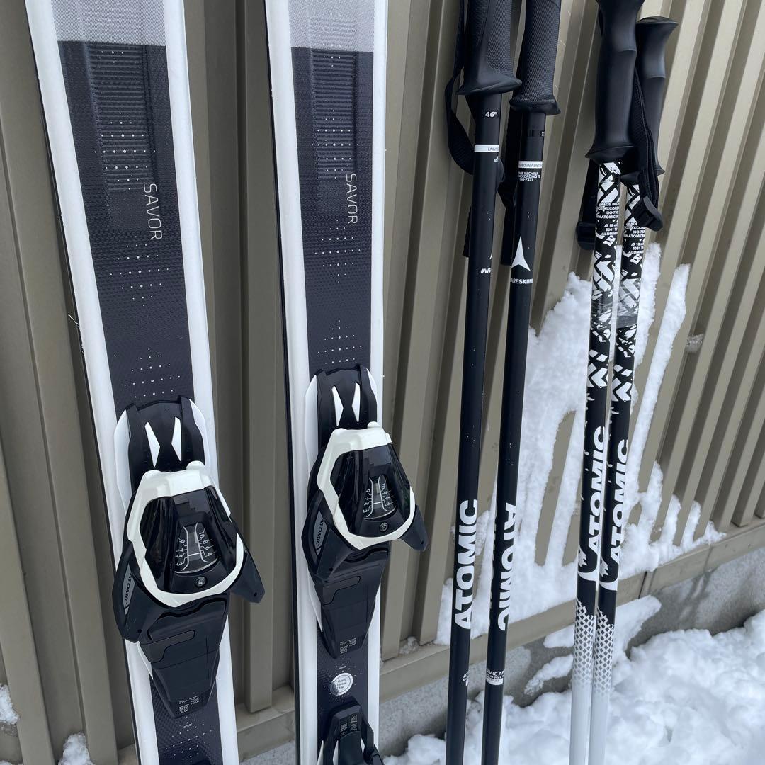 1回1時間使用　ATOMIC 149 145 150 スキー板