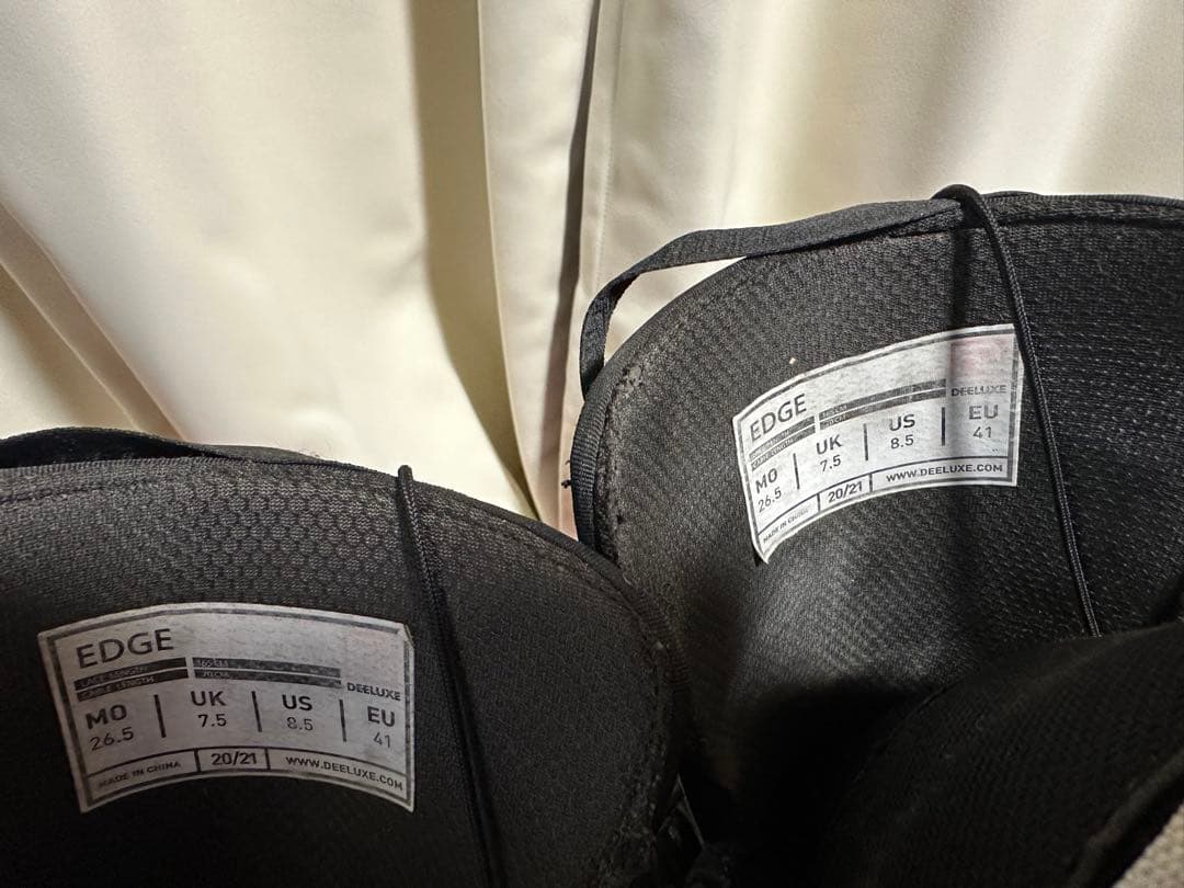 EDGE スノーボードブーツ ブラック 26.5センチ ①