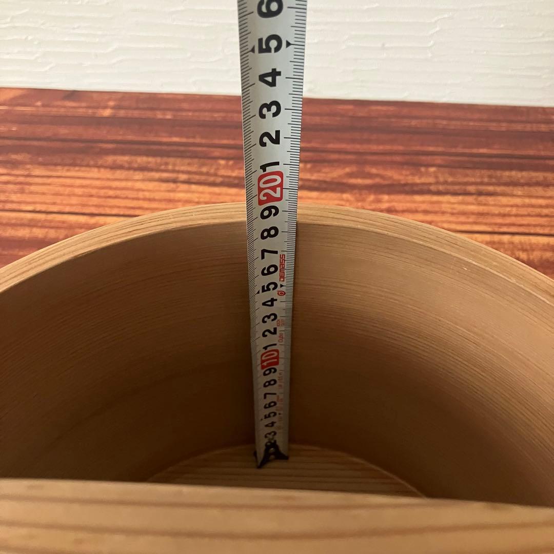 茶道具 木製　湯桶　曲げわっぱ　路地道具