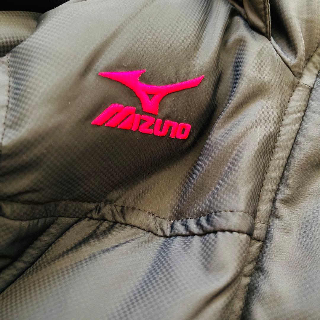 ミズノ　ベンチコート　ブラック　ロング　ダウン　レディース