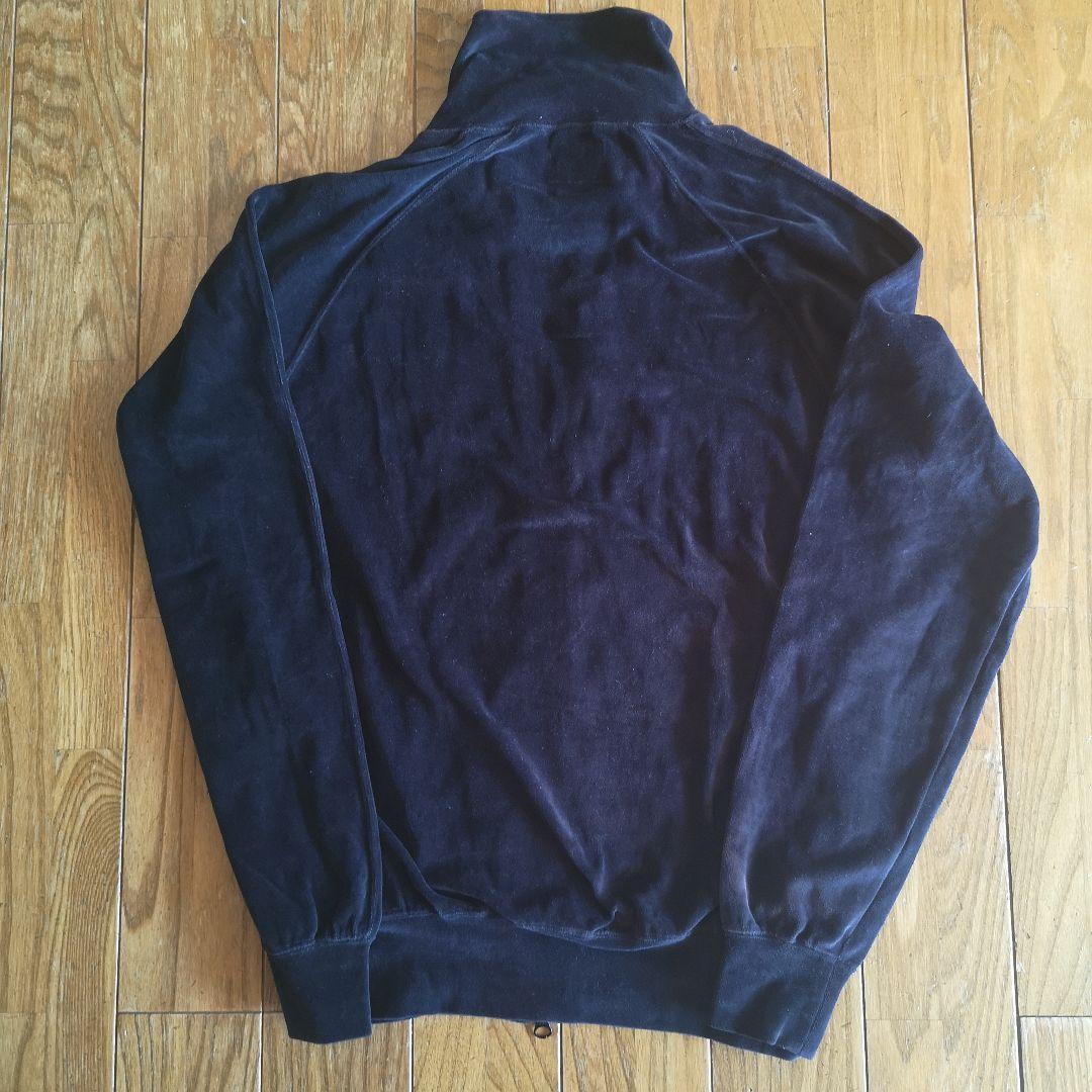 Needles ネイビー ベロア生地ジャージ XS