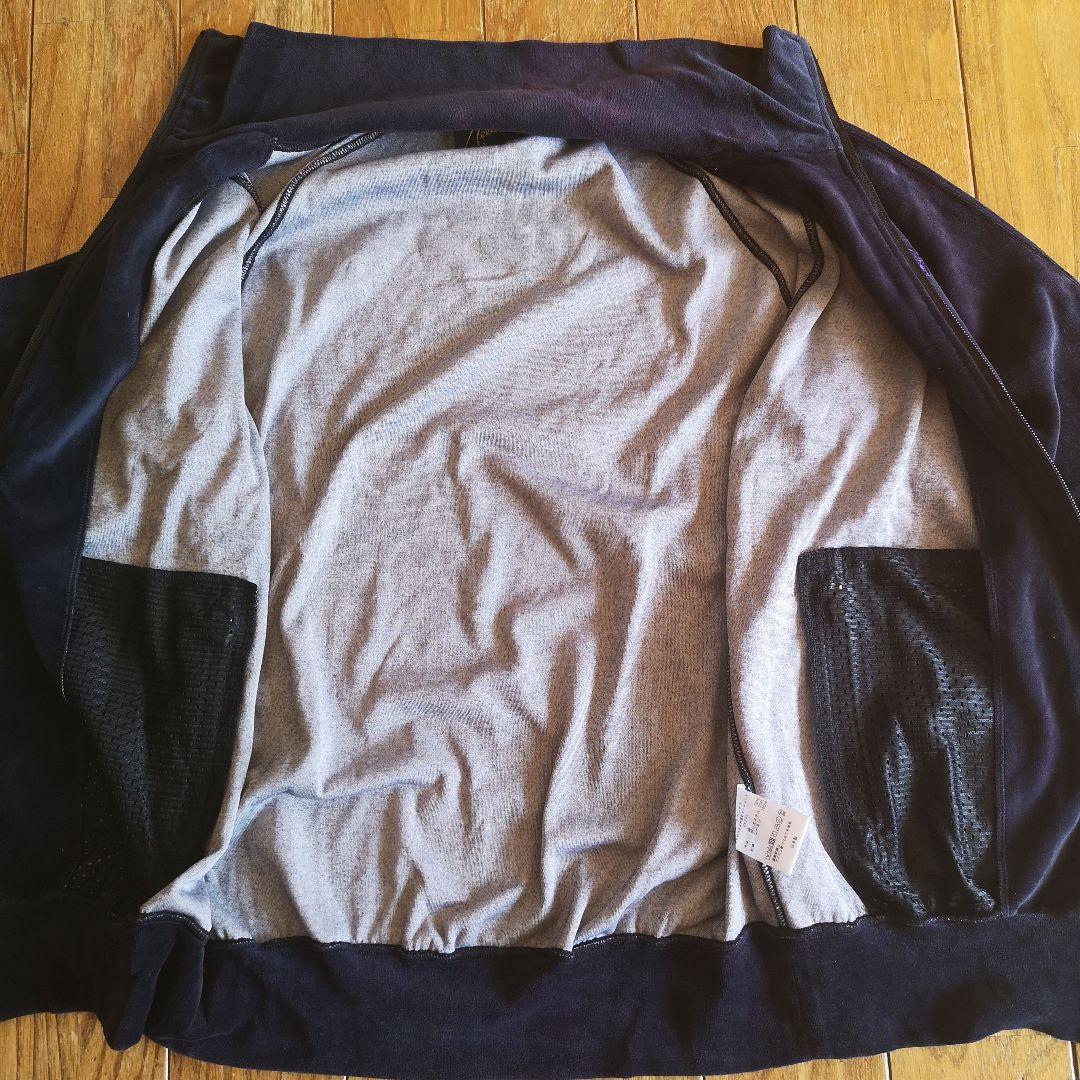 Needles ネイビー ベロア生地ジャージ XS