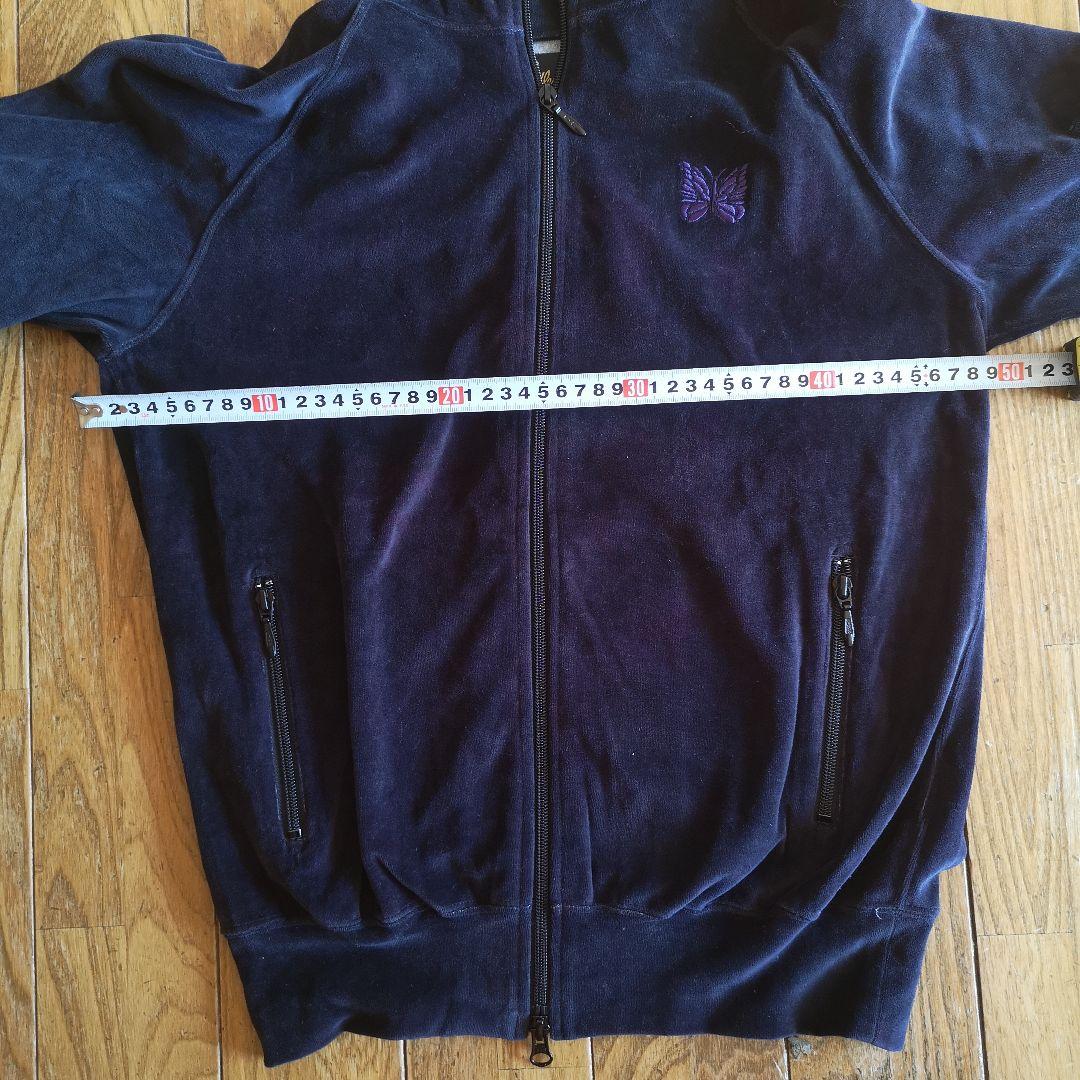 Needles ネイビー ベロア生地ジャージ XS