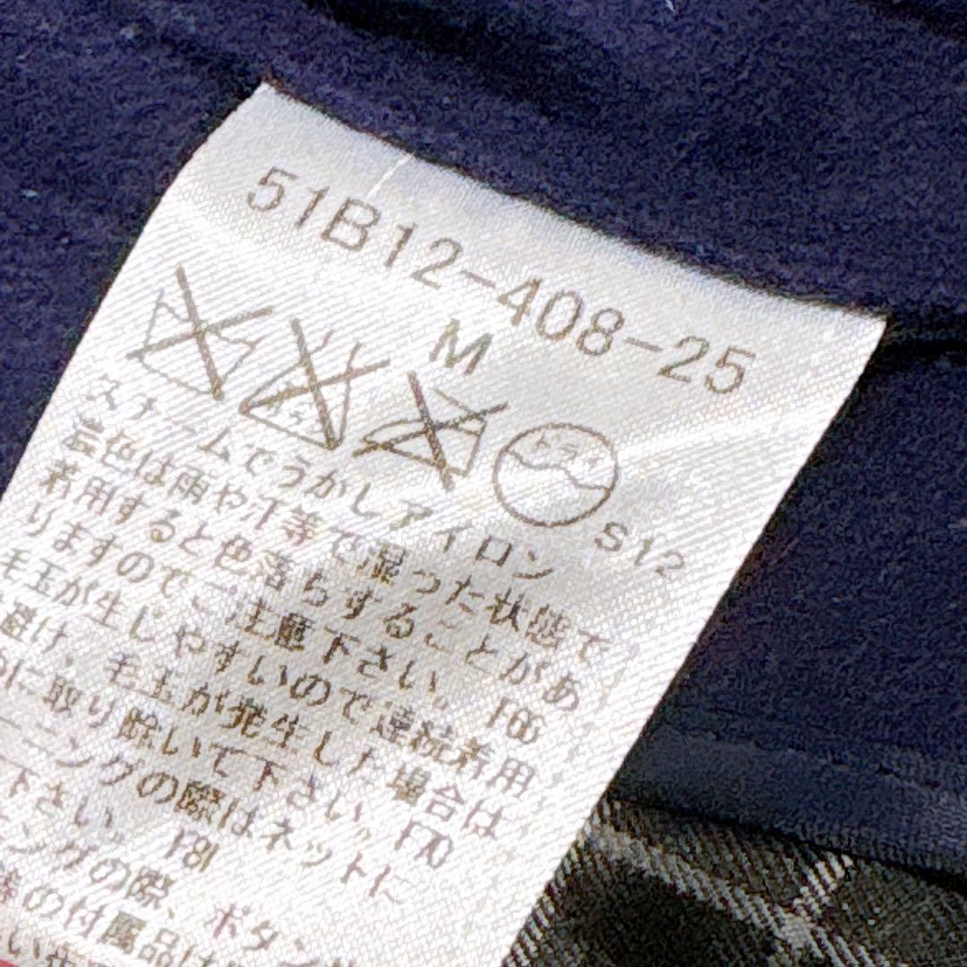 新品同様✨　ブラックレーベル　クレストブリッジ　ステンカラーコート　M ネイビー