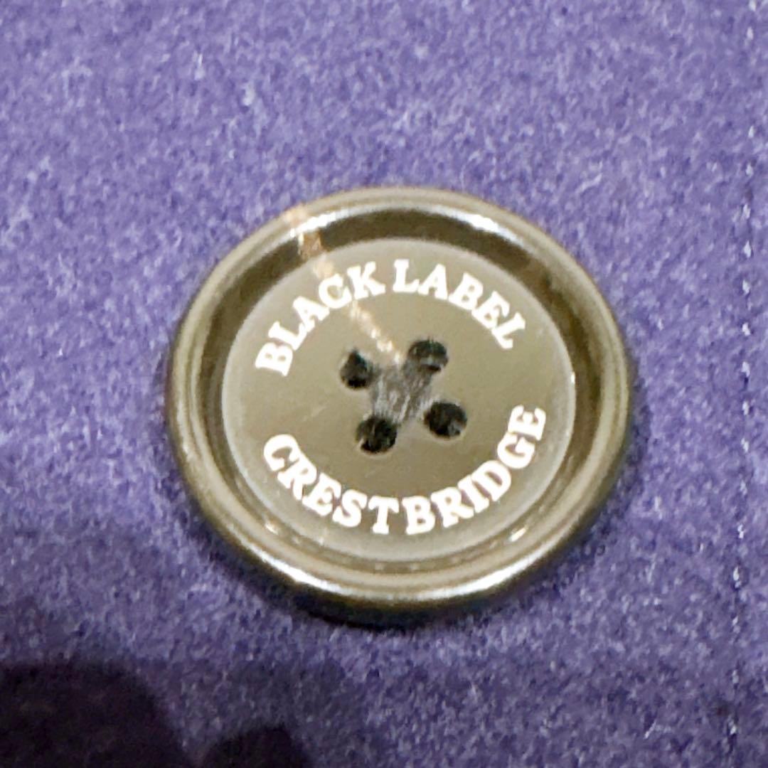 新品同様✨　ブラックレーベル　クレストブリッジ　ステンカラーコート　M ネイビー