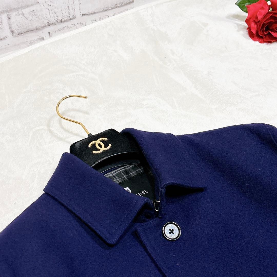 新品同様✨　ブラックレーベル　クレストブリッジ　ステンカラーコート　M ネイビー