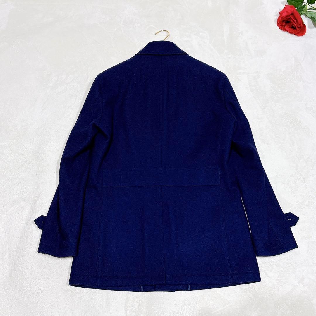 新品同様✨　ブラックレーベル　クレストブリッジ　ステンカラーコート　M ネイビー