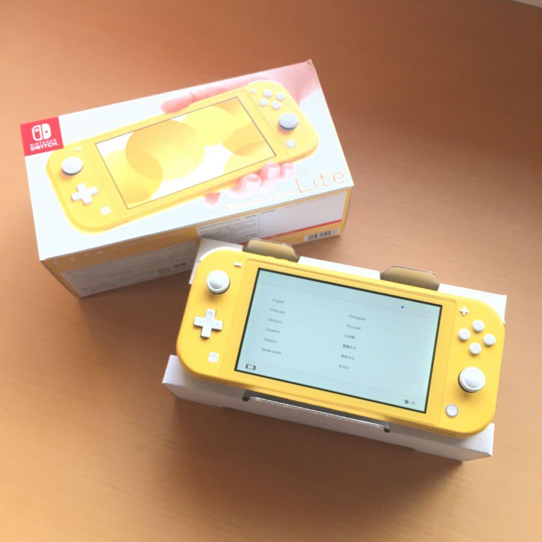 【ジャンク】Nintendo Switch Lite イエロー