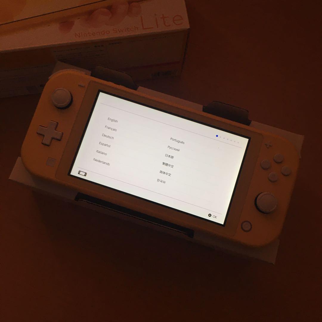 【ジャンク】Nintendo Switch Lite イエロー