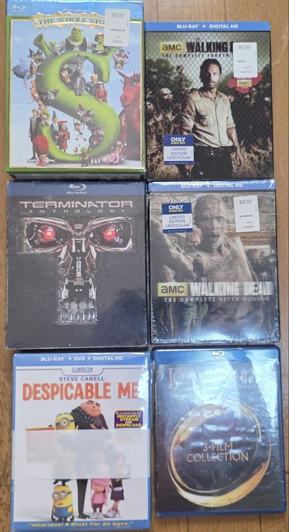 Blu-rayまとめ売り(北米版)　ブルーレイセット販売