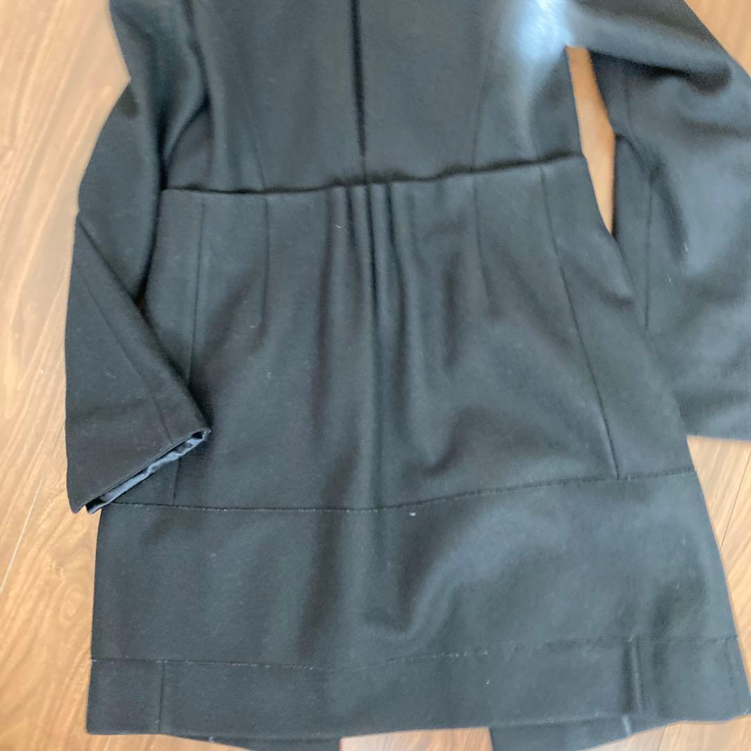 miumiu ミュウミュウ黒タキシードウールコート38 20万