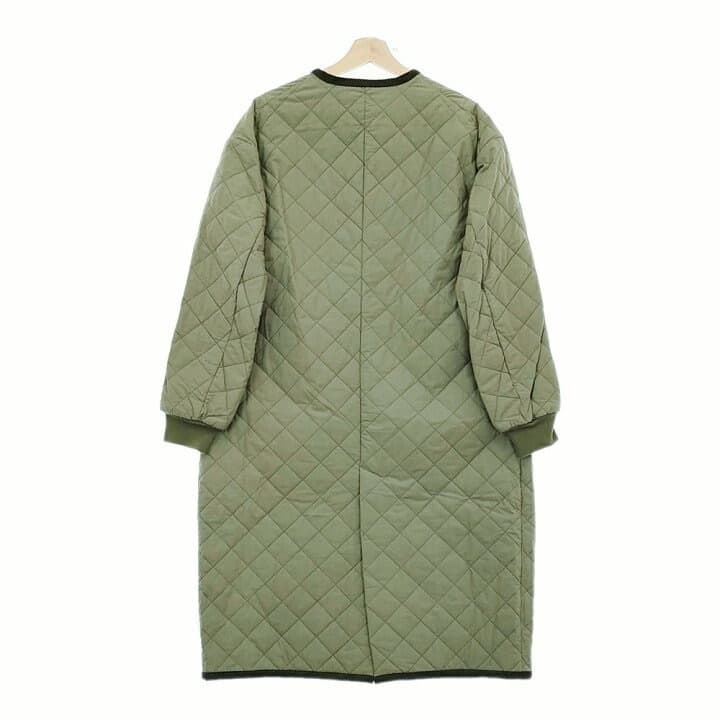 【美品】R&D.M.Co- QUILTING HALF COAT ロング