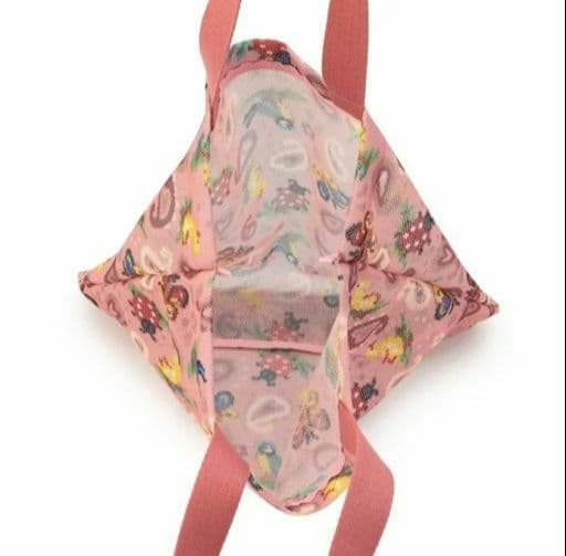 ♡⭐フェイラー　FEILER ハイジ ペイズリー ピンクメッシュバッグ