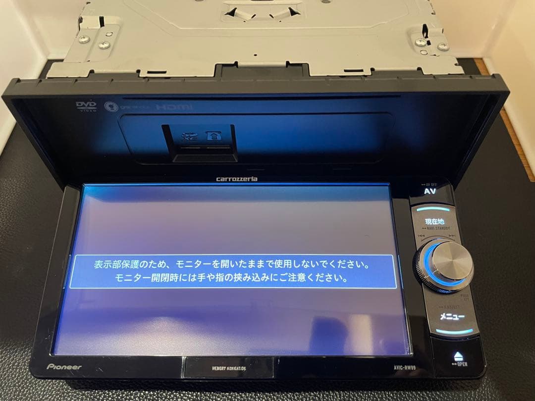 楽ナビAVIC-RW99 2月更新2026年地図最新第2.0.0.版オービス