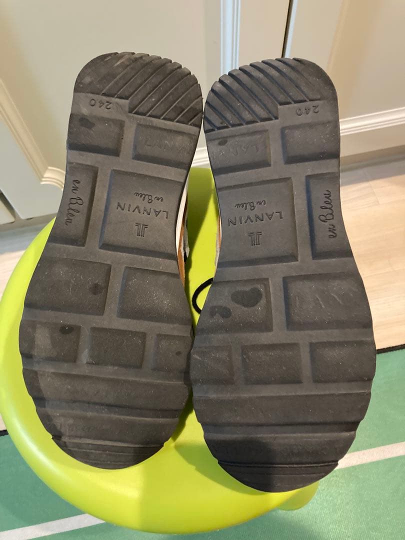 LANVIN en Bleu スニーカー ブラック/ブラウン