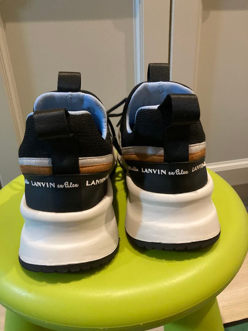 LANVIN en Bleu スニーカー ブラック/ブラウン