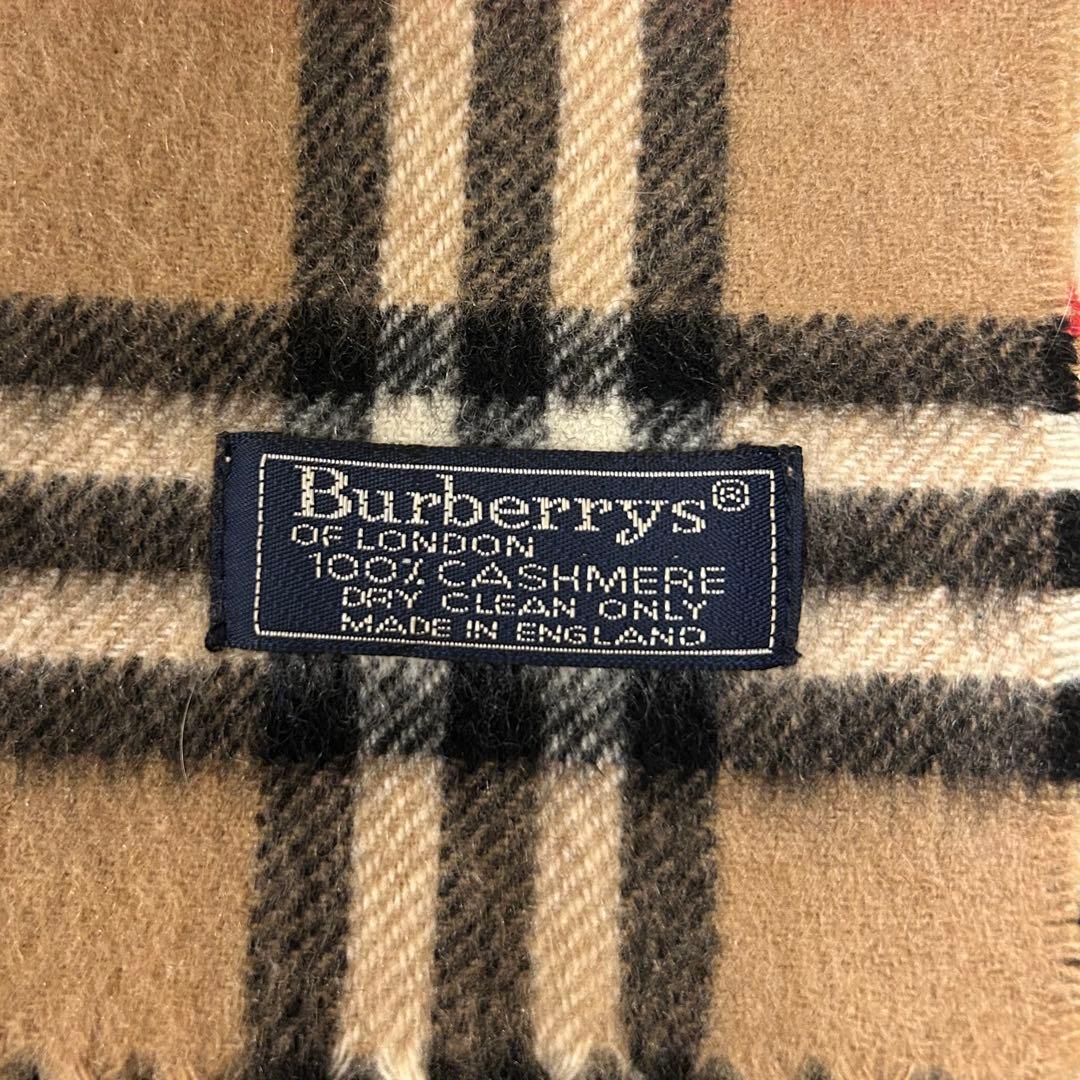 【美品】Burberry バーバリー マフラー クラシックチェック