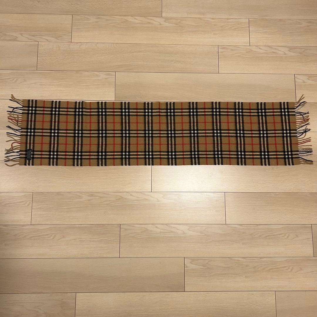 【美品】Burberry バーバリー マフラー クラシックチェック