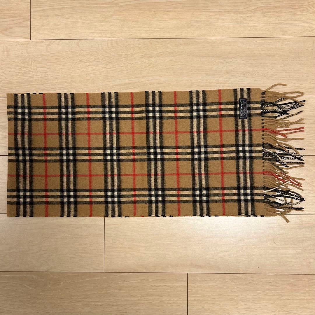 【美品】Burberry バーバリー マフラー クラシックチェック