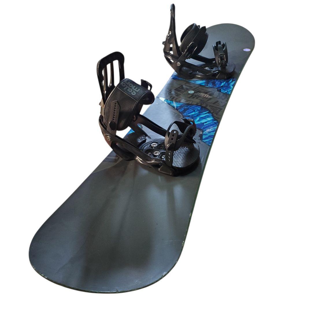 BURTON BULLET 157cm × SALOMON PACT 2点セット