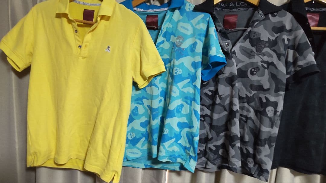 メンズウェアセット（ポロシャツ、パンツ）