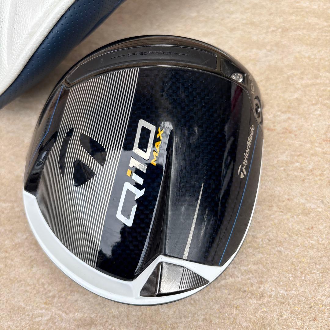 テーラーメイド　Qi10MAXライトドライバー10.5ヘッドのみ　美品