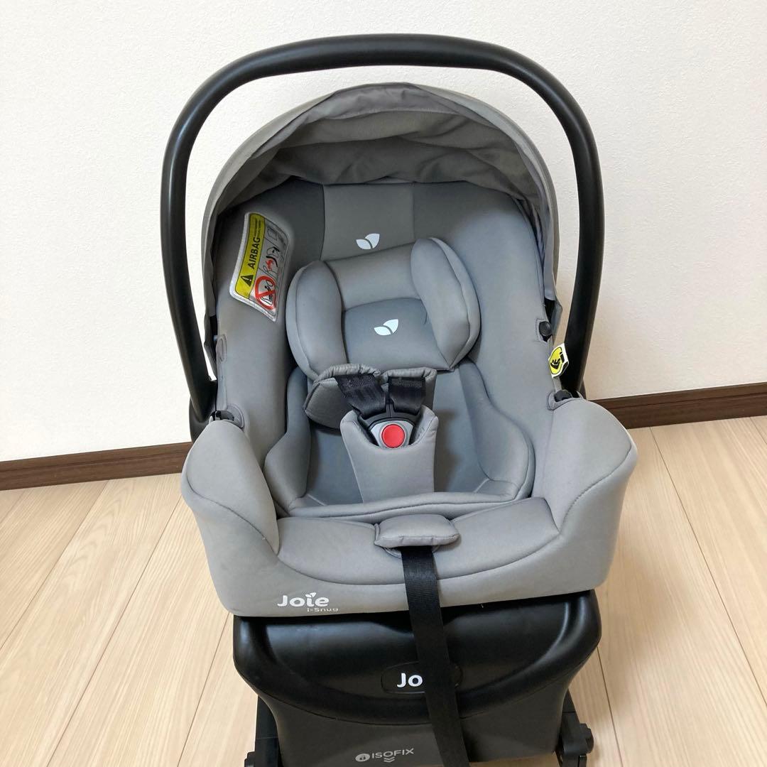 美品　Joie チャイルドシートアイスナグ アイベース セット ISOFIX