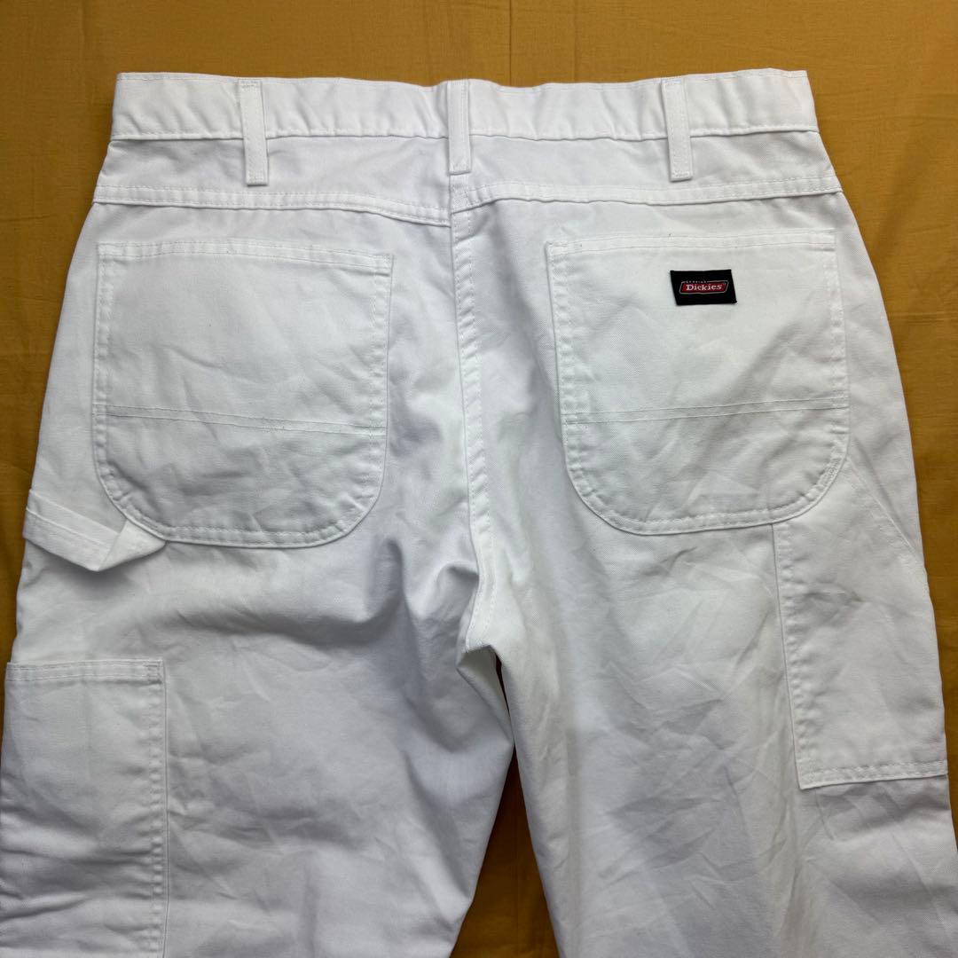 美品　dickies ペインターパンツ　ホワイト　W34 L30 ディッキーズ