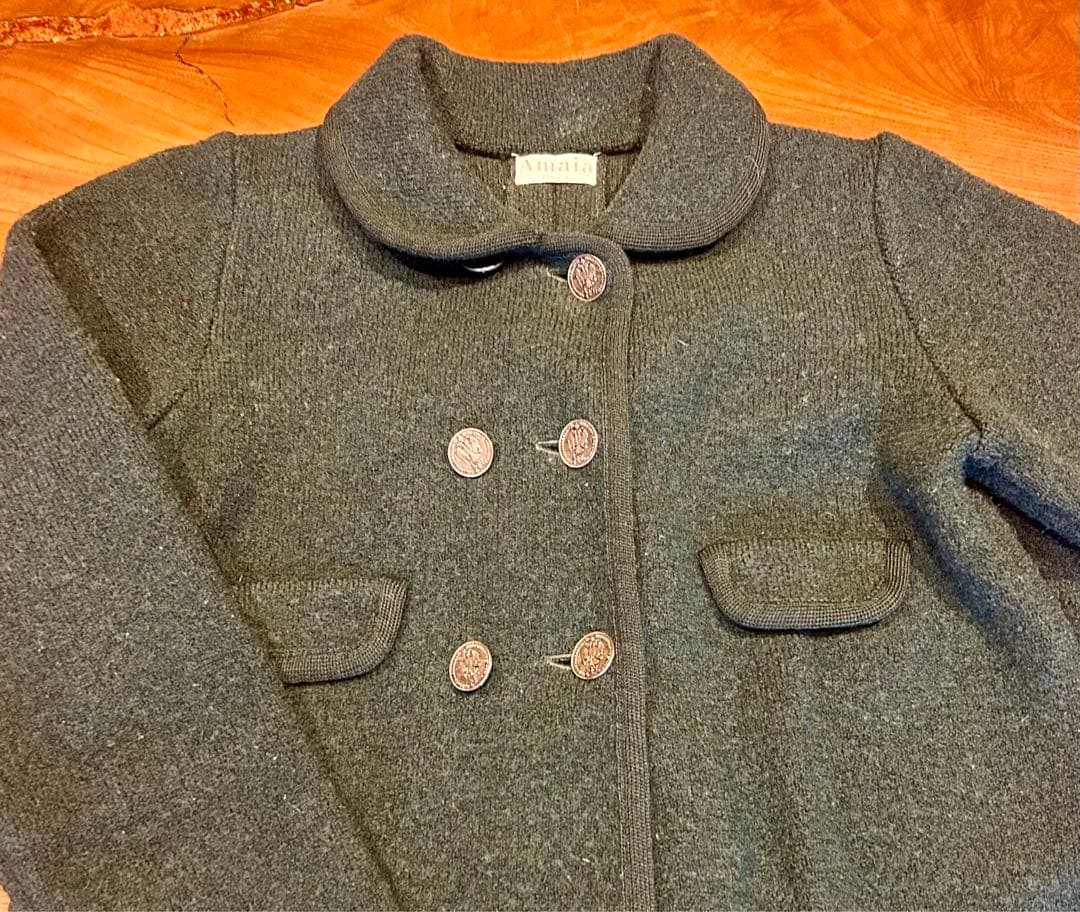 Amaia アマイアキッズ - ウールコート 英国王室 8サイズ グリーン