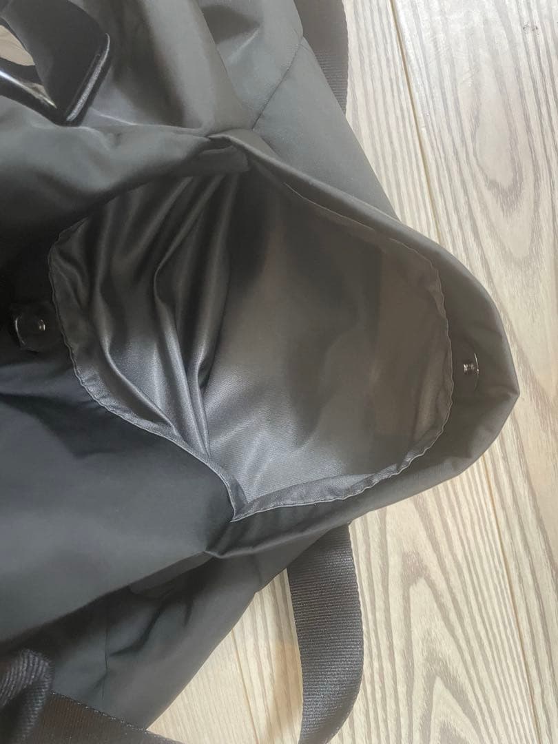 ear PAPILLONNER ショルダー付き/樹脂パーツトートバッグLサイズ