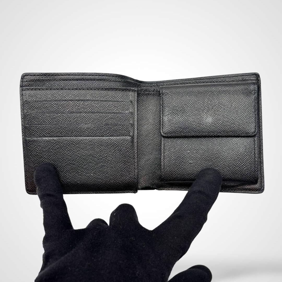 ルイヴィトン ダミエ グラフィット ポルトフォイユマルコ 二つ折り財布 男女兼用