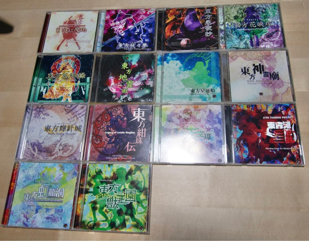 東方Project 原作ゲーム CD 25枚まとめ売り