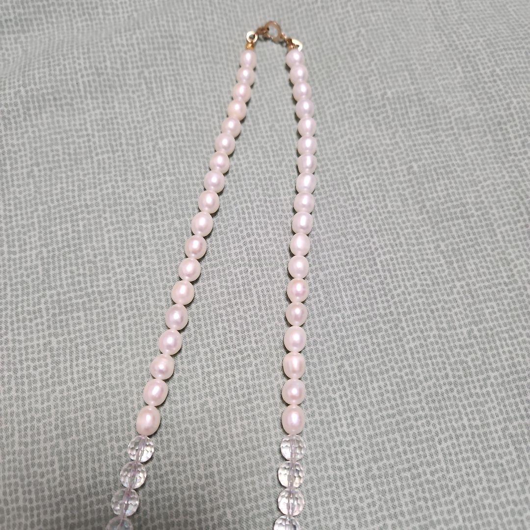 H.P.FRANCE アッシュペーフランス　C.A.D　フリルネックレス