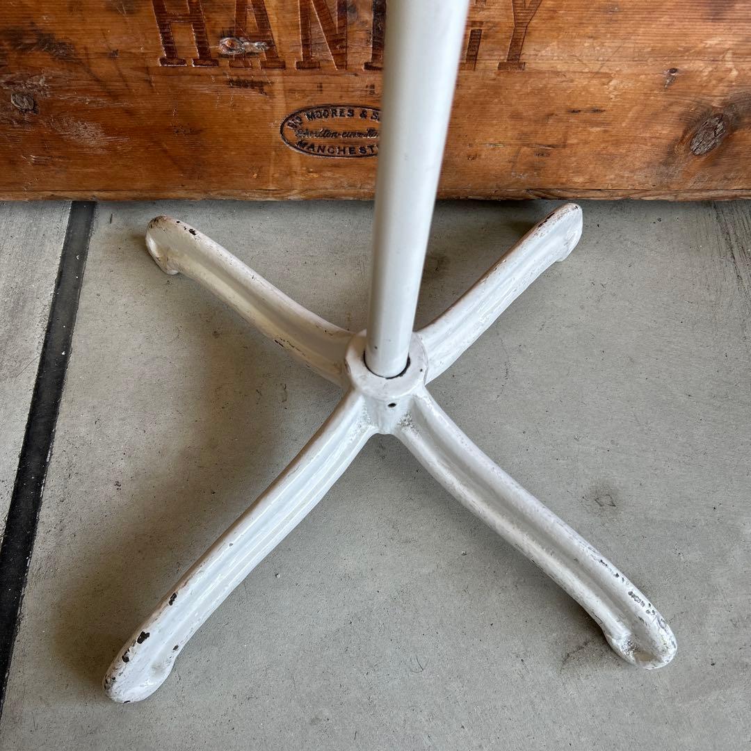 インダストリアル 配管パイプ アイアン ハンガーラック 無骨 シャビー 白