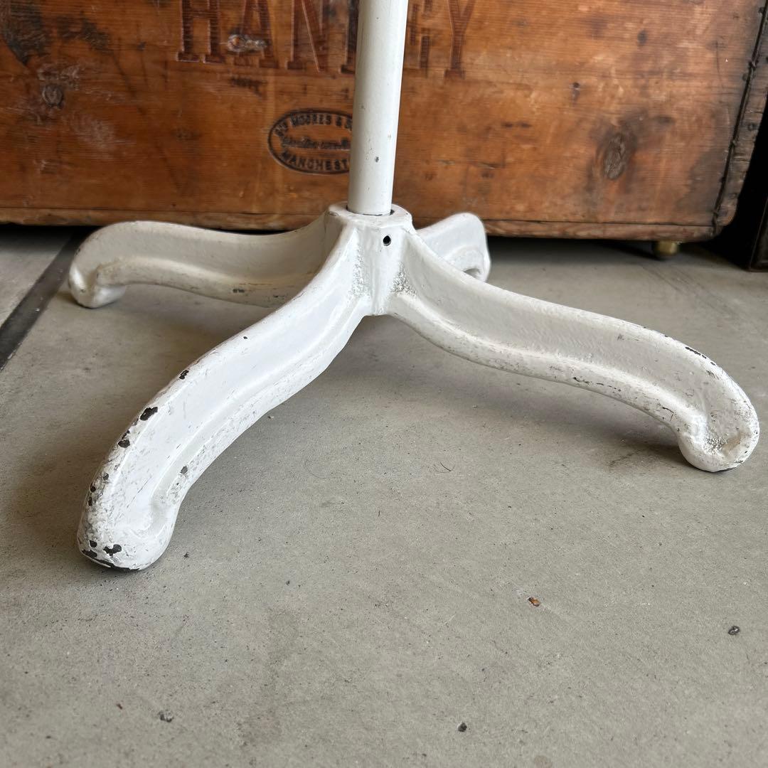 インダストリアル 配管パイプ アイアン ハンガーラック 無骨 シャビー 白