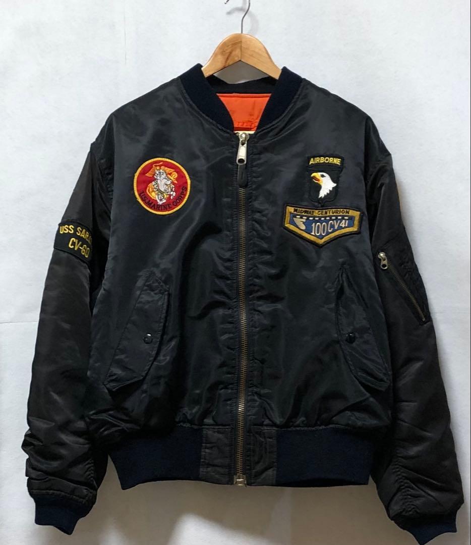 ALPHA INDUSTRIES アルファインダストリーズ　 ma-1 ワッペン