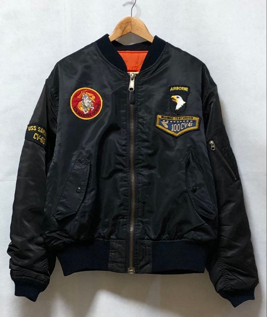 ALPHA INDUSTRIES アルファインダストリーズ　 ma-1 ワッペン