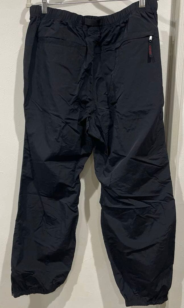 グラミチ ナイロン トラックパンツ パッカブル Gramicci ブラック　黒色