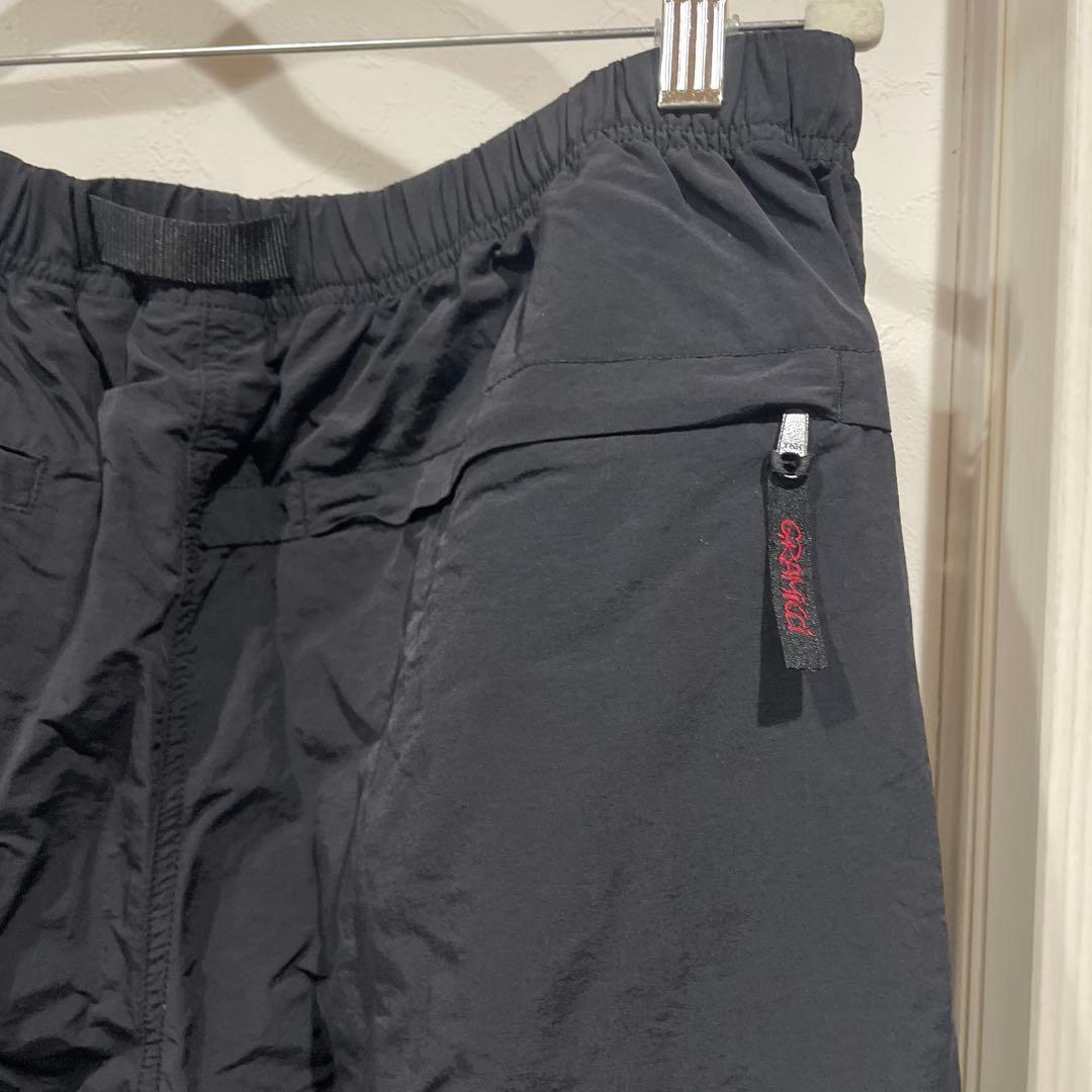 グラミチ ナイロン トラックパンツ パッカブル Gramicci ブラック　黒色