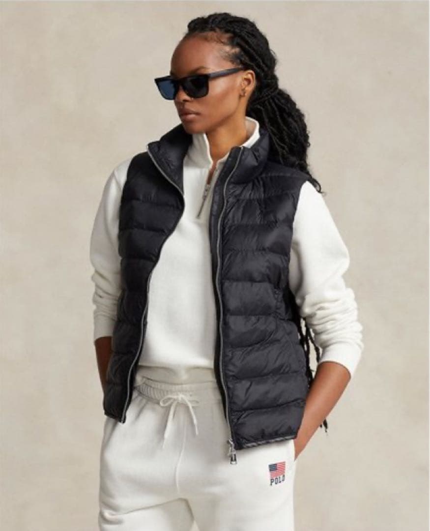 お値下げ❗️新品・タグ付き　ポロ　ラルフローレン　ダウンベスト(レディース)