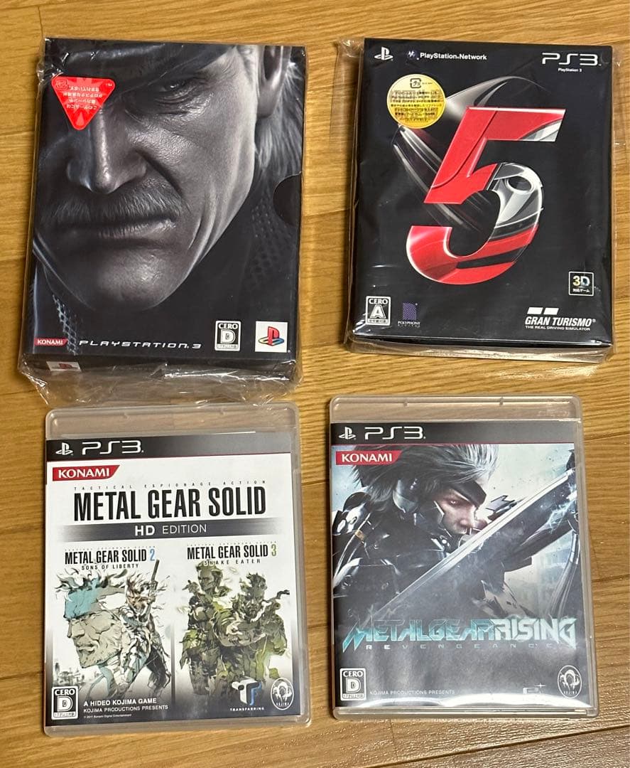 SONY PlayStation3 (初期型60GB) 及び ソフトセット