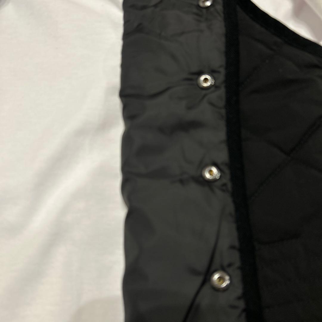 毎日着回したいキルティングベスト　北欧暮らしの道具店　ブラック　よしいちひろ