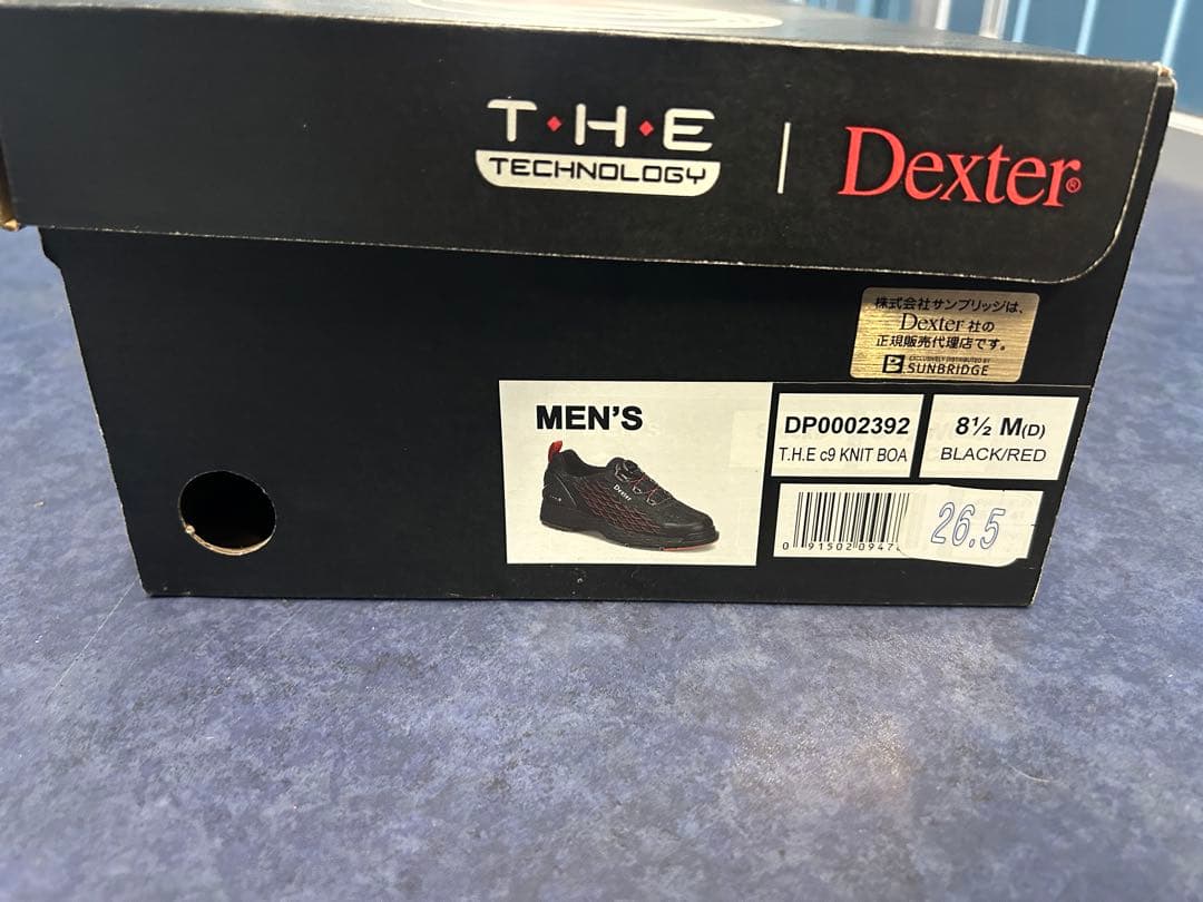 Dexter THE 9 ボウリングシューズ サイズ8 1/2(26.5cm)