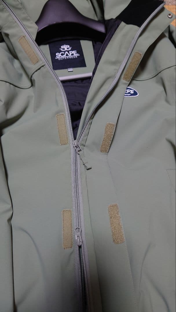 scape DERBYJACKET　ライトカーキ　2回使用の美品　size S