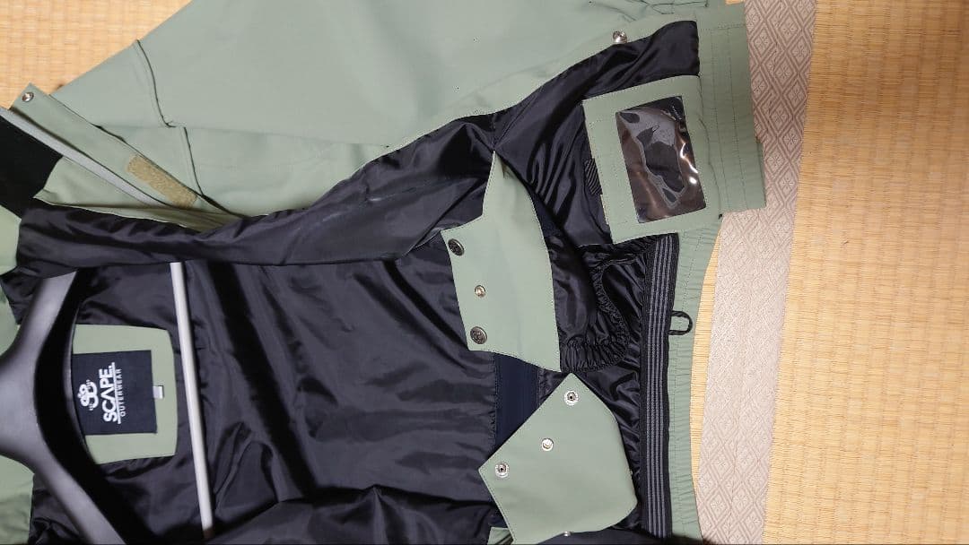 scape DERBYJACKET　ライトカーキ　2回使用の美品　size S