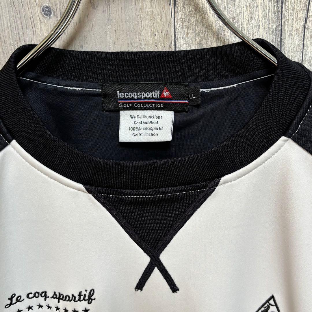 ルコックスポルティフゴルフ　ハイブリッド　裏起毛　スウェット　サイドジップ　LL