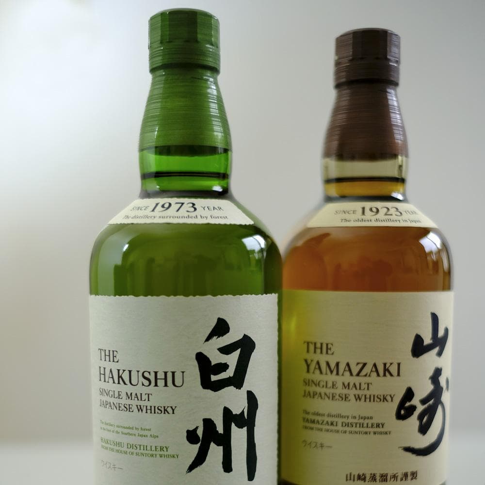 白州・山崎 シングルモルトウイスキー 700ml ギフトボックス付き