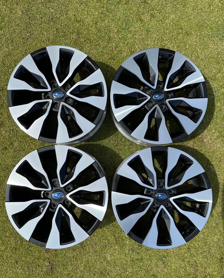 【新車外し】スバル レガシィアウトバック18インチ ホイール 4本セット