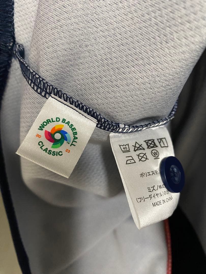 侍ジャパン WBCプリントユニフォーム 18番 山本由伸 ビジター フリーサイズ