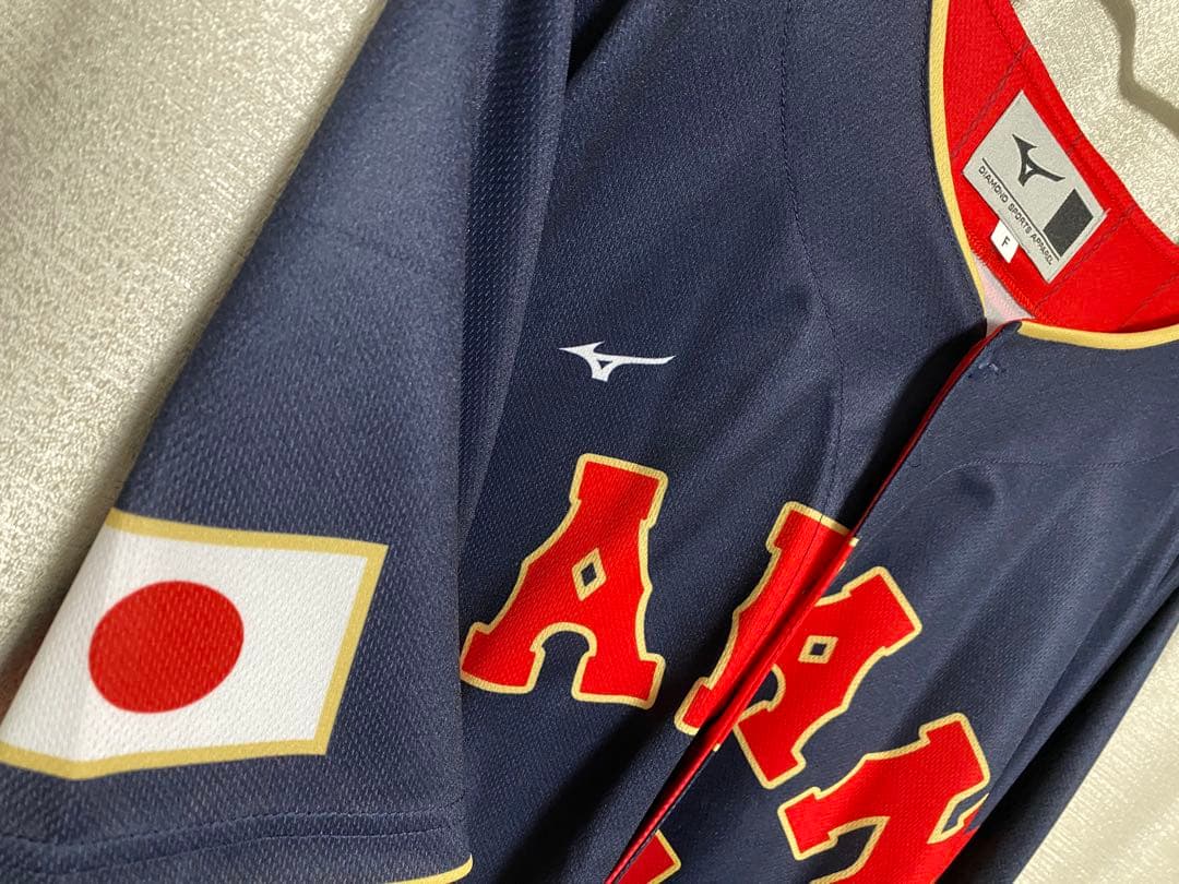 侍ジャパン WBCプリントユニフォーム 18番 山本由伸 ビジター フリーサイズ